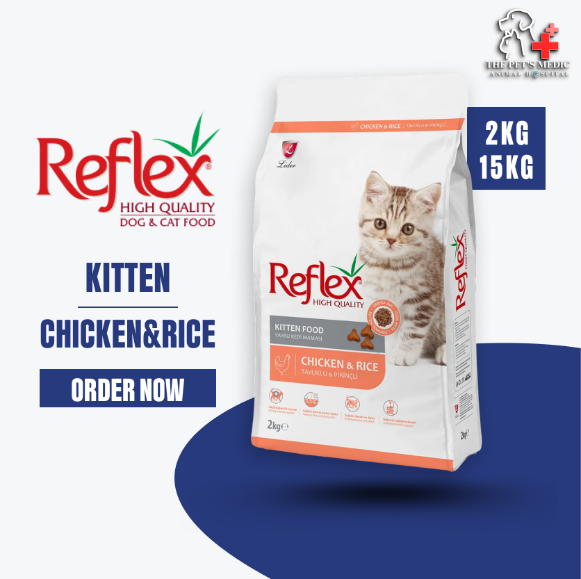 Reflex Kitten Food - Chicken and Rice Flavour
