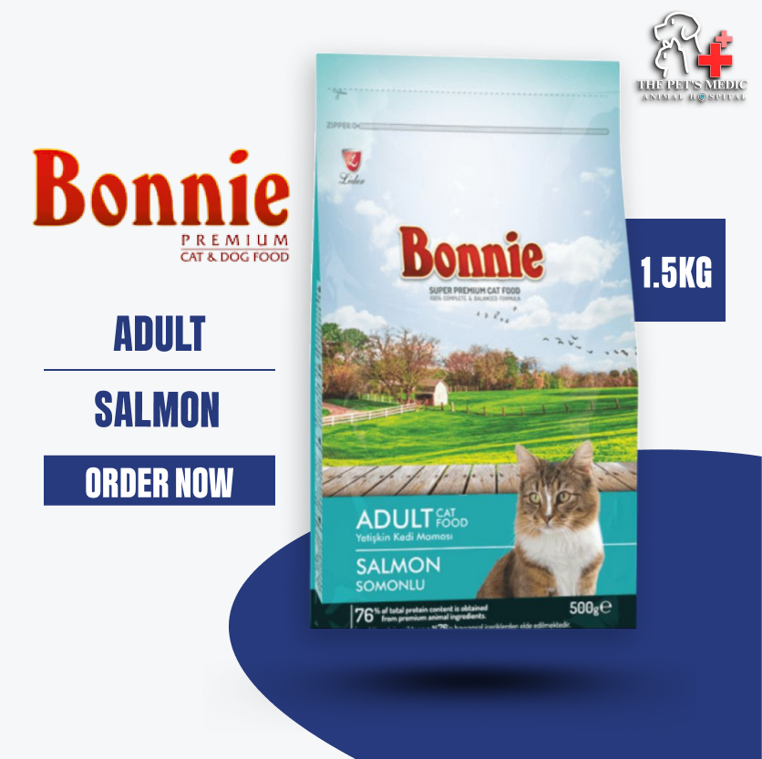 Bonnie Adult Cat Food- Salmon