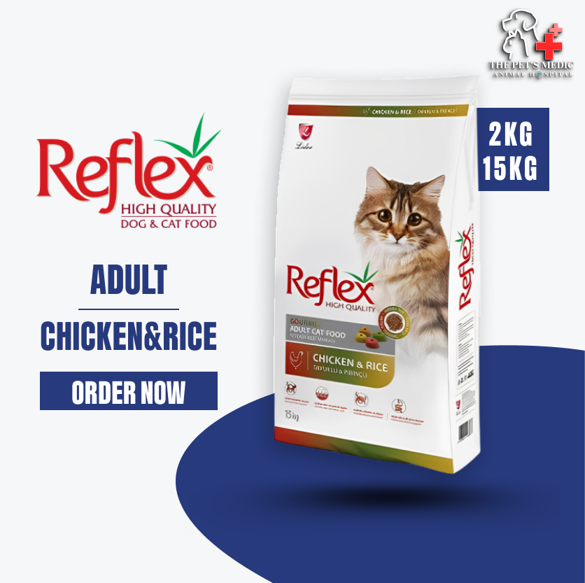 Reflex Adult Cat Food - Chicken and Rice Flavor